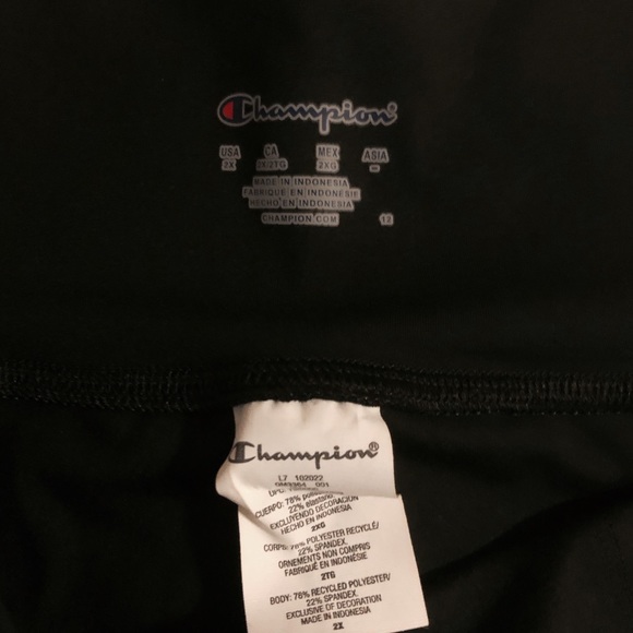 Champion Black Soft Touch 7/8 Tights - Picture 13 of 16